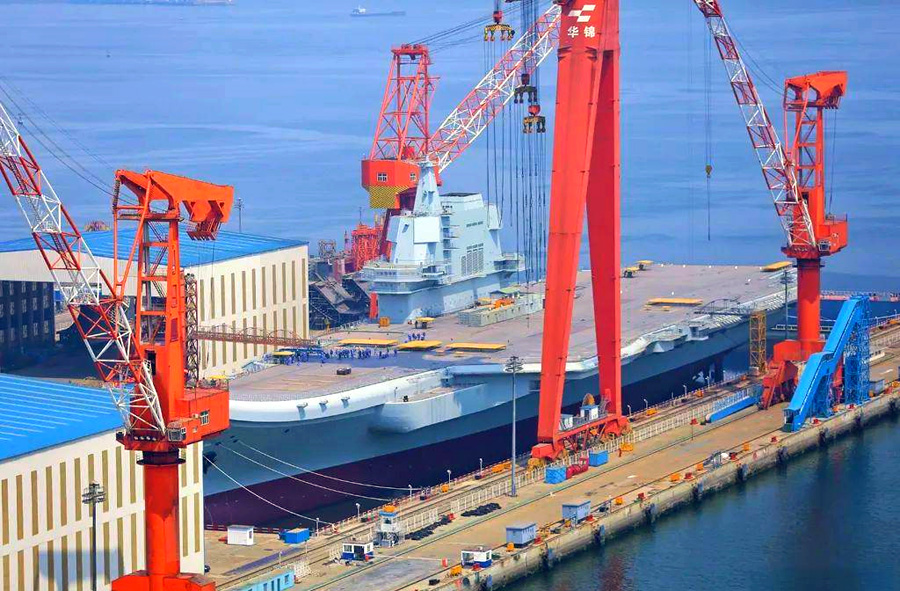 岛蛙讨论：中国計畫在未來十年內再建造六艘航母