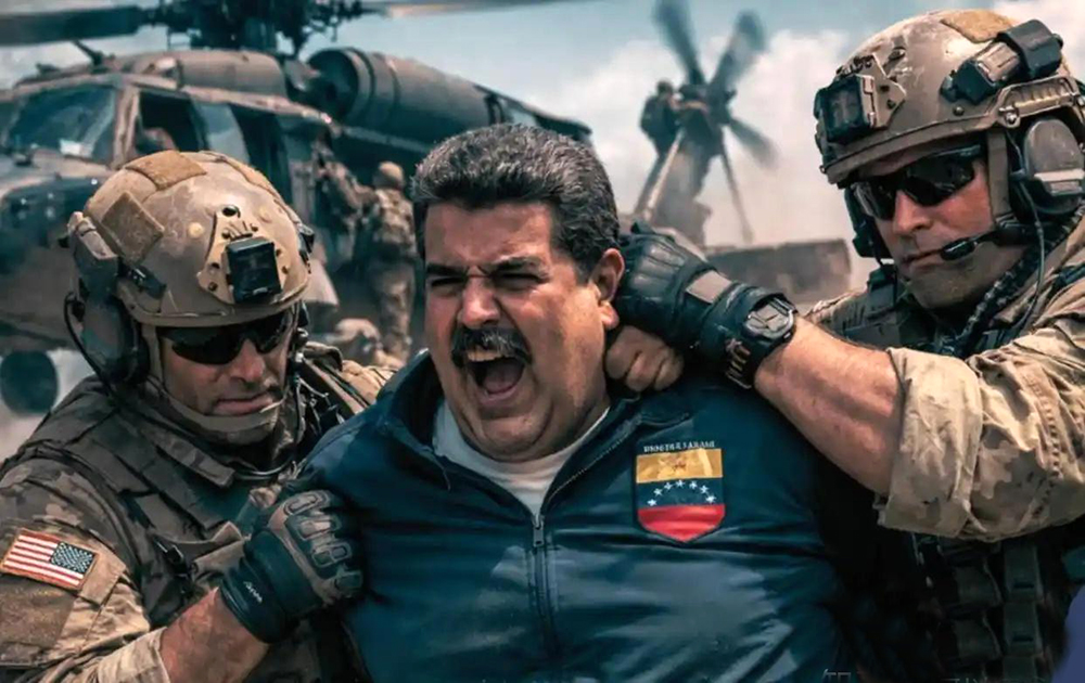 岛蛙讨论：川普公布馬杜羅被抓的真正照片