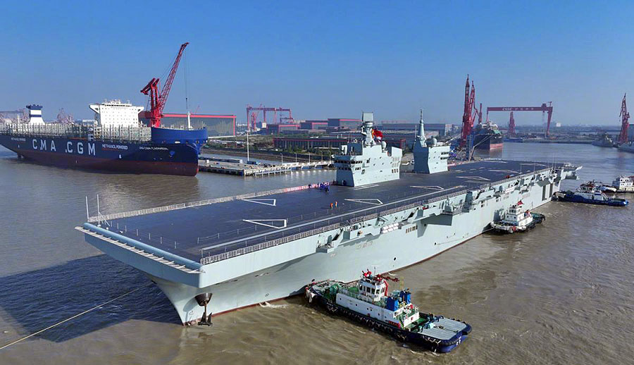 岛蛙讨论：全球唯一！四川艦連射固定翼無人機，陸專家：只有中國有！